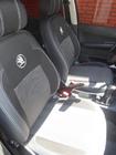 Skoda Fabia 2000–2007 Autosēdekļu pārvalki (mākslīgā āda↗audums, Premium) foto 6