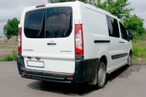 Citroen Jumpy 2007–2017 Aizmugures loks Double Black (nerūsējošais tērauds) foto 2