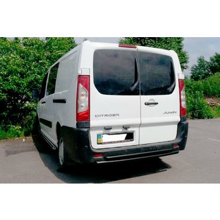 Aizmugures loks Double Black (nerūsējošais tērauds) Citroen Jumpy 2007–2017 foto 1