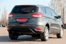 Ford Kuga/Escape 2013–2019 Aizmugures arka AK007 Black (nerūsējošais tērauds) foto 3