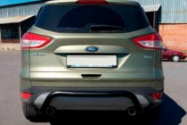 Ford Kuga/Escape 2013–2019 Aizmugures arka AK007 Black (nerūsējošais tērauds) foto 4