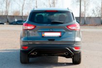 Ford Kuga/Escape 2013–2019 Aizmugures arka AK007 Black (nerūsējošais tērauds) foto 7