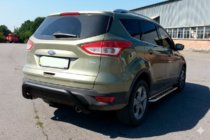 Ford Kuga 2008–2013 Aizmugures arka AK007 Black (nerūsējošais tērauds) foto 7