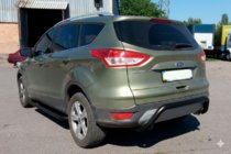 Ford Kuga 2008–2013 Aizmugures arka AK007 Black (nerūsējošais tērauds) foto 1