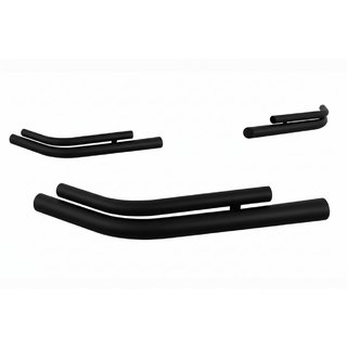 Aizmugures stūra loki AK003-Double Black (nerūsējošais tērauds) foto 4