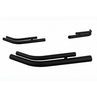 Aizmugures stūra loki AK003-Double Black (nerūsējošais tērauds) foto 4