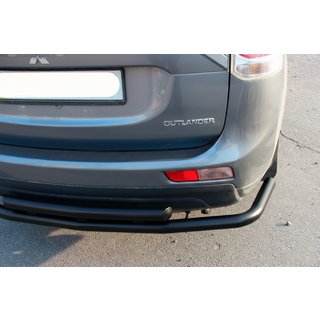 Aizmugurējā aizsargstīpa AK004 Black (nerūsējošais tērauds) foto 4