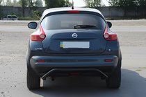 Nissan Juke 2010–2019 Aizmugures arka AK007 Black (nerūsējošais tērauds) foto 2