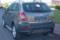 Opel Antara 2006–2017 Aizmugurējais aizsargstienis AK007-1 Black (nerūsējošais tērauds) foto 4