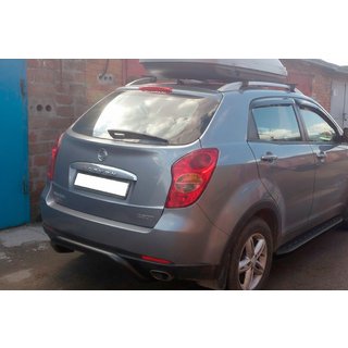 Aizmugures arka AK007 Black (nerūsējošais tērauds) SsangYong Korando 2010–2019 foto 2