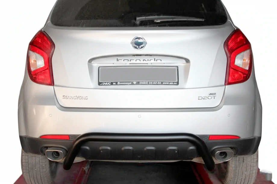 SsangYong Korando 2010–2019 Aizmugures arka AK007 Black (nerūsējošais tērauds) Image