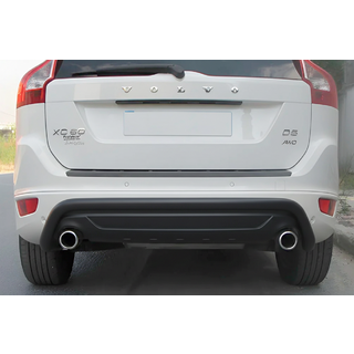 Aizmugurējais aizsargstienis AK007 Black (nerūsējošais tērauds) Volvo XC60 2009–2017