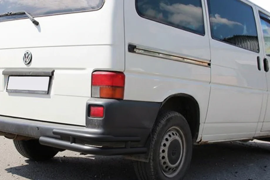 Volkswagen T4 Caravelle/Multivan 1990–2003 Dubultie aizmugurējie stūra elementi AK003-Double Black (2 gab., nerūsējošais tērauds) Image
