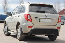Lifan X60 2011– Aizmugures aizsargstienis AK007 Black foto 3