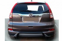 Honda CRV 2017–2022 Aizmugures loks AK007 Black (2016-2019, nerūsējošais tērauds) foto 1