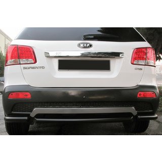 Aizmugures stūra elementi centrālajai lokai AK007-3 Black (2 gab., nerūsējošais tērauds) Kia Sorento II XM 2009–2014 foto 1
