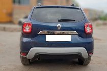 Dacia Duster 2018–2024 Aizmugurējais aizsargloks AK007 Black (nerūsējošais tērauds) foto 2