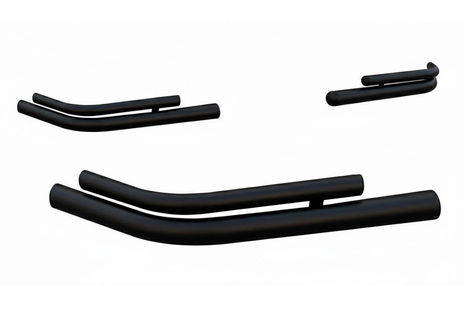 Jeep Grand Cherokee WK 2004–2010 Aizmugurējie dubultie stūra stieņi AK003-double Black (2 gab., nerūsējošais tērauds) Image