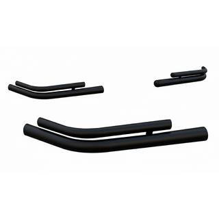 Aizmugurējie dubultie stūra stieņi AK003-double Black (2 gab., nerūsējošais tērauds) Nissan Pathfinder R51 2005–2014