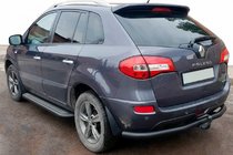 Renault Koleos 2008–2016 Aizmugures aizsargloks AK002-1 Black (nerūsējošais tērauds) foto 1