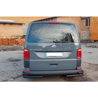 Aizmugurējie stūru aizsargi AK003-Double Black (2 gab., nerūsējošais tērauds) foto 3