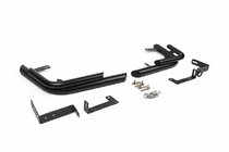 Nissan X-trail T31 2007–2014 Aizmugurējie stūra aizsargstieņi AK003-Double Black (2 gab., nerūsējošais tērauds) foto 5