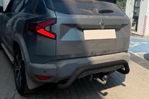 Renault Duster 2024– Aizmugurējais aizsargloks AK007 Black (nerūsējošais tērauds) foto 3