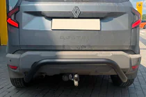 Renault Duster 2024– Aizmugurējais aizsargloks AK007 Black (nerūsējošais tērauds) foto 4