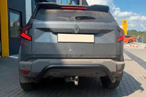 Renault Duster 2024– Aizmugurējais aizsargloks AK007 Black (nerūsējošais tērauds) foto 1
