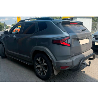 Aizmugurējais aizsargloks AK007 Black (nerūsējošais tērauds) foto 2