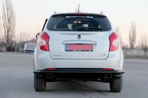 SsangYong Korando 2010–2019 Aizmugurējais rollbārs AK005 Black (nerūsējošais tērauds) foto 2