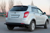 SsangYong Korando 2010–2019 Aizmugurējais rollbārs AK005 Black (nerūsējošais tērauds) foto 4