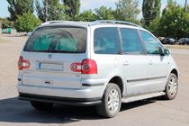 Volkswagen Sharan 1995–2010 Aizmugurējais aizsargstienis AK005 Black foto 3