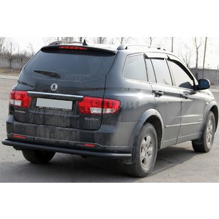 Aizmugurējais rollbārs AK005 Black (nerūsējošais tērauds) SsangYong Kyron 2005–2014 foto 3