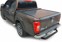 Nissan Navara/NP300 2016– Aizmugures aizsargstienis AK005 Black (nerūsējošais tērauds) foto 1