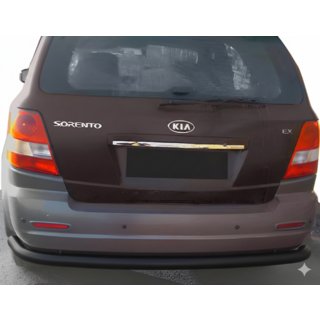 Aizmugurējais aizsargstienis AK005 Black (nerūsējošais tērauds) Kia Sorento I BL 2002–2009