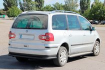 Ford Galaxy 1995–2006 Aizmugurējais aizsargstienis AK005 Black foto 2