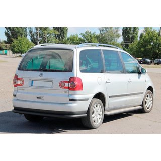 Aizmugurējais aizsargstienis AK005 Black Ford Galaxy 1995–2006 foto 2