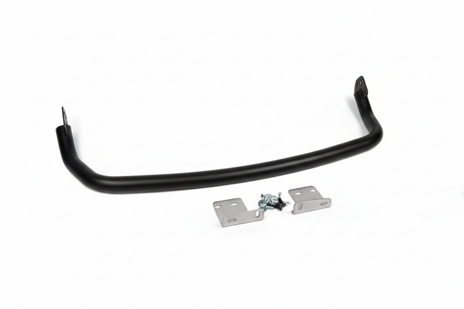 Hyundai Santa Fe 2 2006–2012 Aizmugures aizsargstienis AK005 Black (2 gab., nerūsējošais tērauds) Image