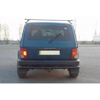 Aizmugures aizsargstienis AK002 dubults Melns Lada Niva un Urban 1977– foto 2
