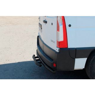 Aizmugures loks AK011 Black (nerūsējošais tērauds) Renault Master 2011–2023 foto 1