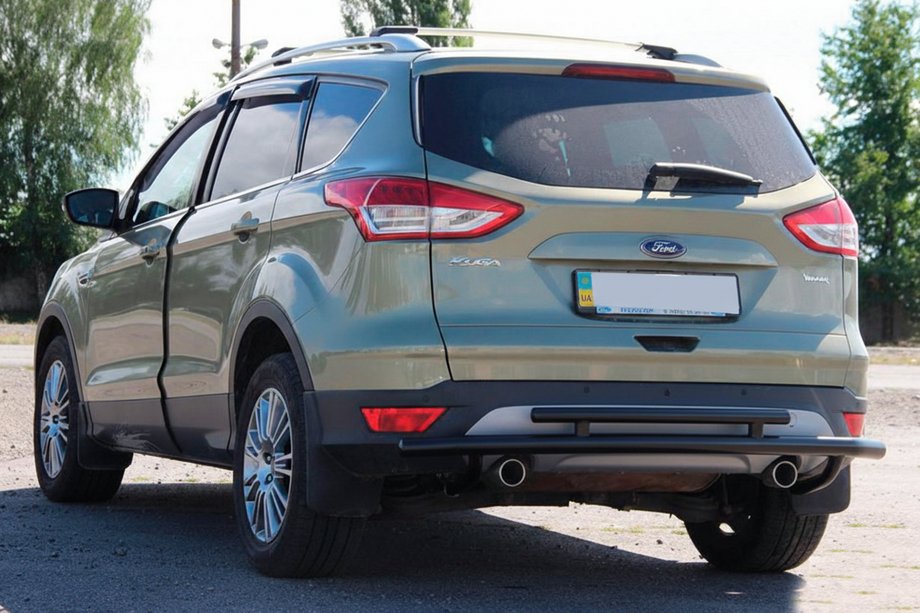 Ford Kuga/Escape 2013–2019 Aizmugurējais loks AK002-2 Black (nerūsējošais tērauds) Foto 1