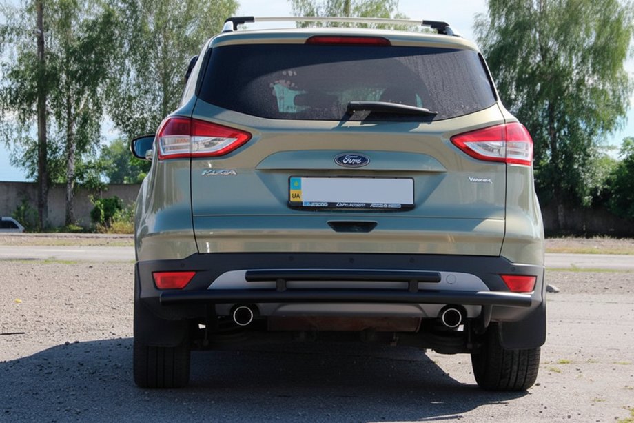 Ford Kuga/Escape 2013–2019 Aizmugurējais loks AK002-2 Black (nerūsējošais tērauds) Foto 2