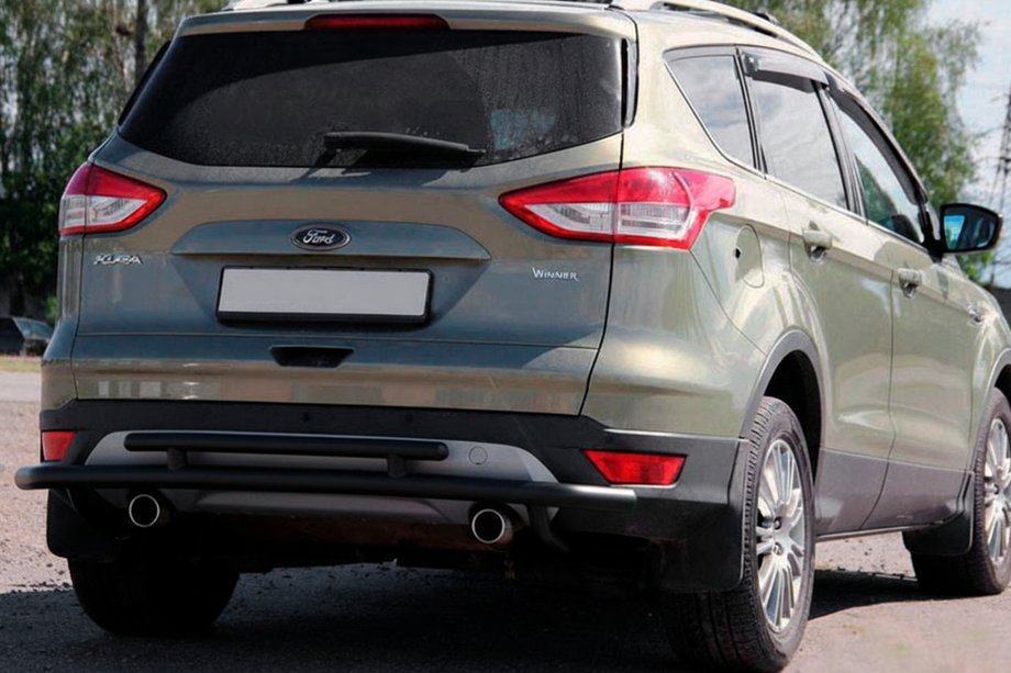 Ford Kuga/Escape 2013–2019 Aizmugurējais loks AK002-2 Black (nerūsējošais tērauds) Foto 3