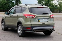 Ford Kuga/Escape 2013–2019 Aizmugurējais aizsargloks AK002-3 Black (nerūsējošais tērauds) foto 2