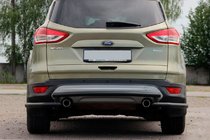 Ford Kuga/Escape 2013–2019 Aizmugurējais aizsargloks AK002-3 Black (nerūsējošais tērauds) foto 1