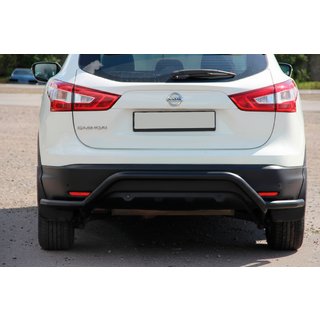 Aizmugurējais loks AK007-Plus Black (nerūsējošais tērauds) Nissan Qashqai 2014–2021 foto 1