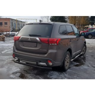 Aizmugurējais aizsargstienis AK004-2 Black (nerūsējošais tērauds) foto 3
