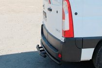 Opel Movano 2010–2021 Aizmugurējais loks AK008 Black (nerūsējošais tērauds) foto 1
