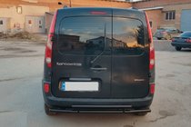 Mercedes Citan 2013–2021 Aizmugures aizsargloks AK002-2 Black (nerūsējošais tērauds) foto 2